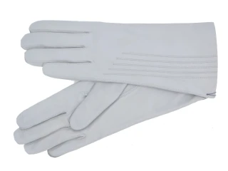 Dámské kožené rukavice NAPA 2-4410 /3C VL aluminium VL černá